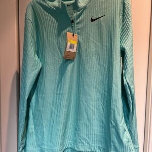 Nike Light Blue 1/4 zip